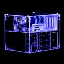 Sunbeam UFO Acrylic Cube Case - UV Blue (ACUF-HUVB)