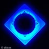 Akasa 8cm-12cm Fan Adapter Plastic UV Blue
