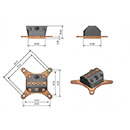 Alphacool HF 14 GPU ATI NVIDIA Smart Motion Universal Copper Edition, дополнительное фото 3
