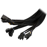 Noordpool 5-Way PWM Splitter Cable Black/Black, дополнительное фото 2