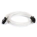 Noordpool Kabel 8-pin(4+4 pin) EPS12V 30cm White/Black