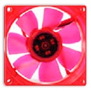 Thermaltake UV Fan 80mm Red