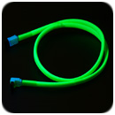 Vizo Starlet UV SATA Cable - Green